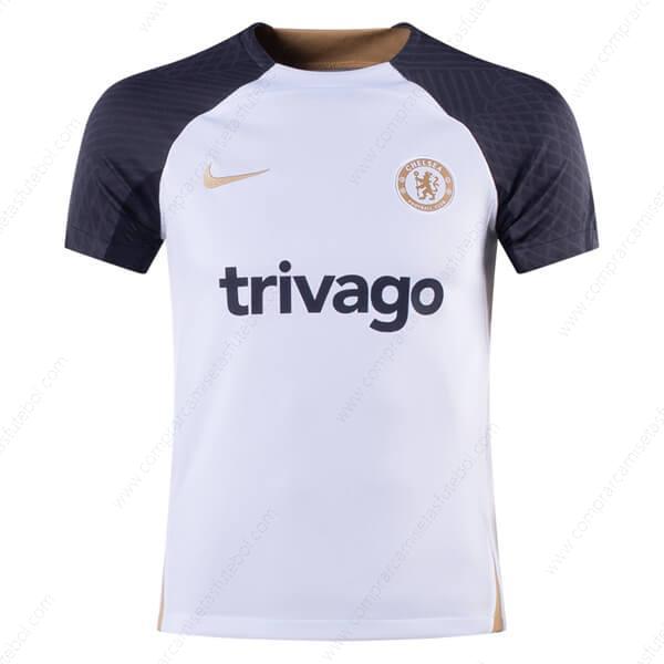 Camisa Chelsea Pre Match Training Camisas de futebol – Branco
